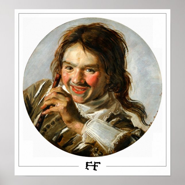 Frans Hals Zedign Poster d'art #262 (Devant)
