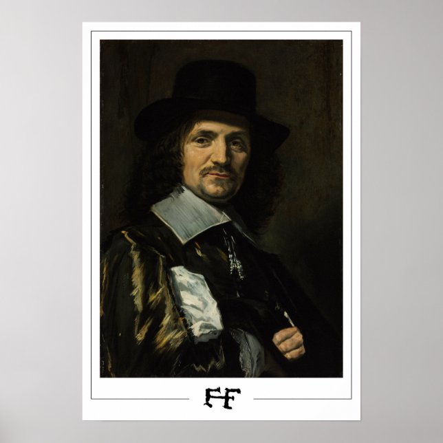 Frans Hals Zedign Poster d'art #293 (Devant)