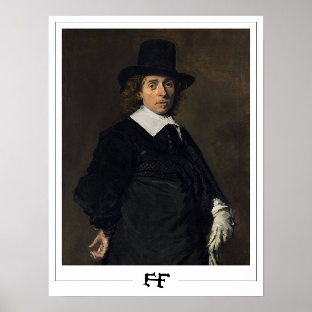 Frans Hals Zedign Poster d'art #43 (Devant)