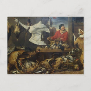 Frans Snyders - Spielstand Postkarte