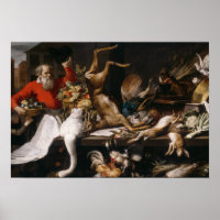 Frans Snyders - Stillleben mit totem Spiel, Obst,