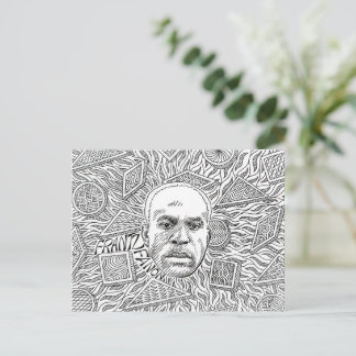 Frantz Fanon Postcard Postkarte