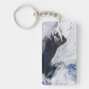 Franz Josef Glacier Aerial View, Neuseeland Schlüsselanhänger