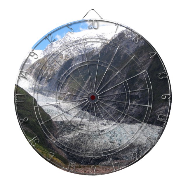 Franz Josef Glacier, Neuseeland Dartscheibe (vorne)