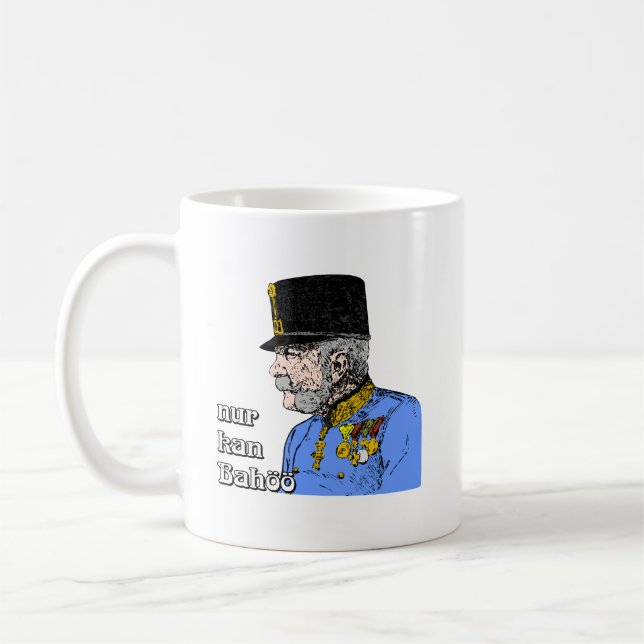 Franz Joseph, Österreich Kaiser Habsburg  Kaffeetasse (Links)