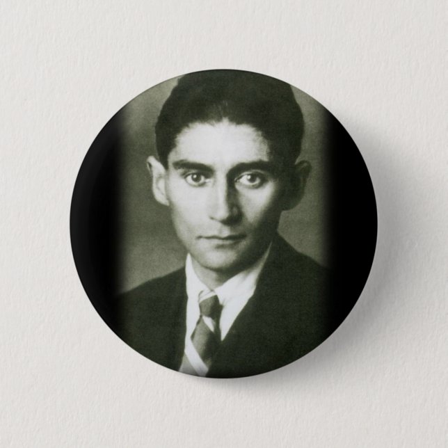 Franz Kafka Button (Vorderseite)
