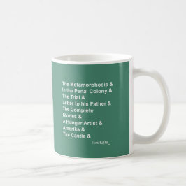 Franz Kafka Kaffeetasse