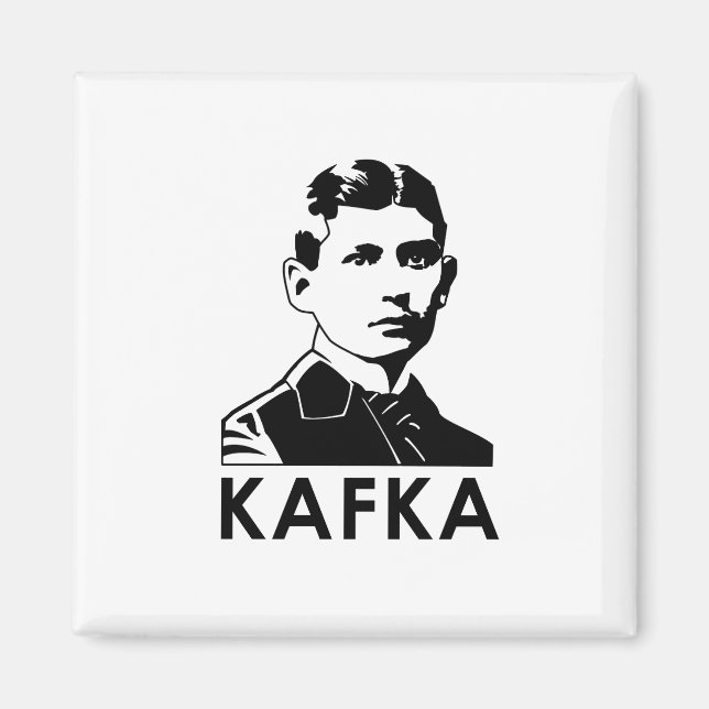 Franz Kafka Magnet (Vorne)