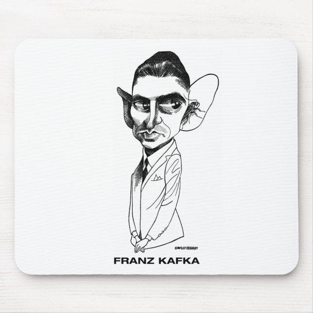 Franz Kafka Mousepad (Vorne)