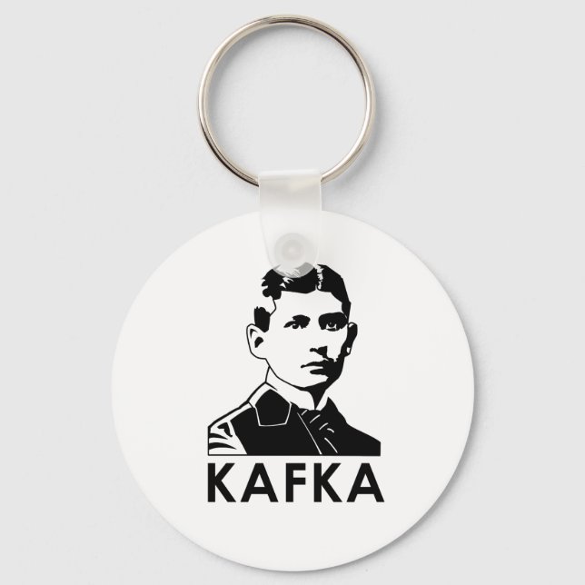 Franz Kafka Schlüsselanhänger (Vorderseite)