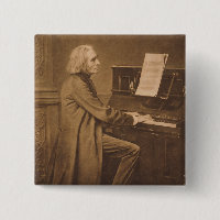 Franz Liszt am Klavier