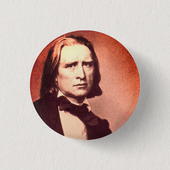 Franz Liszt Button (Vorderseite)