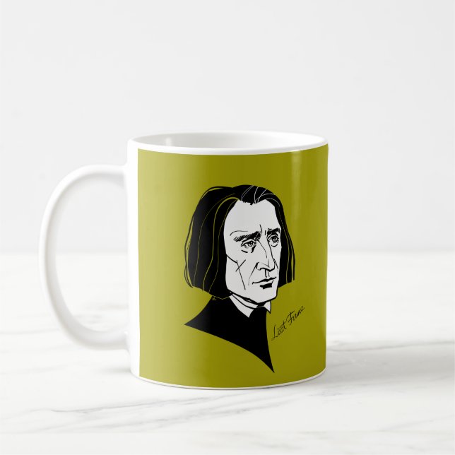 Franz Liszt Kaffeetasse (Links)