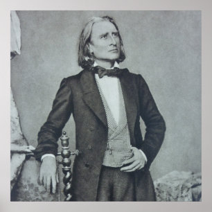 franz liszt poster