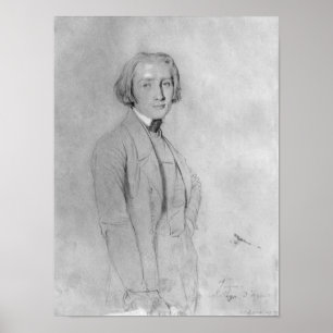Franz Liszt Rom, am 29. Mai 1839 Poster