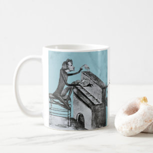 Franz Liszt Sketch - Einzigartige Skizze von Mauri Kaffeetasse