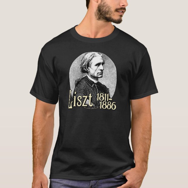 Franz Liszt T-Shirt (Vorderseite)