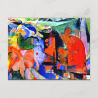 Franz Marc - Abstrakte Formulare II