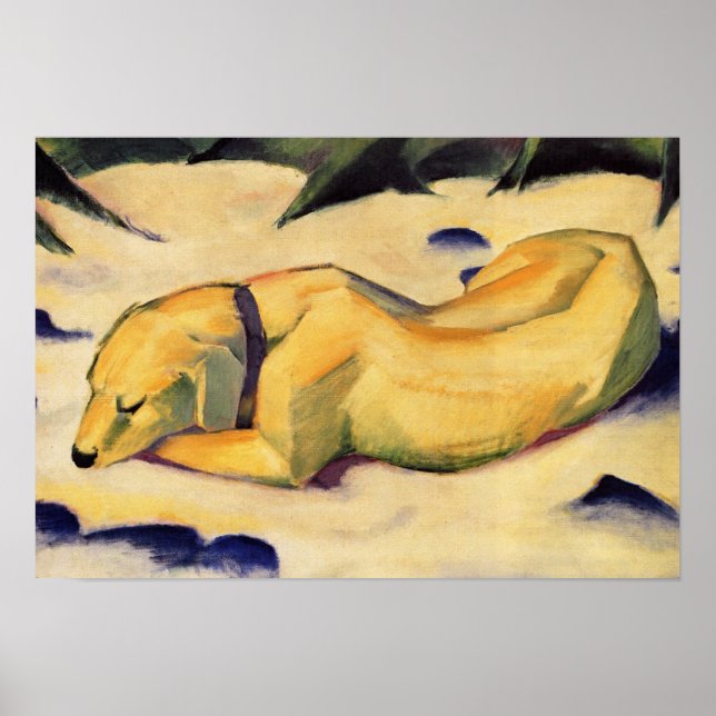 Franz Marc Art Poster (Vorne)