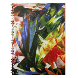 Franz Marc Birds Notebook Notizblock
