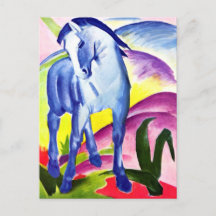 Franz Marc - Blaues Pferd I