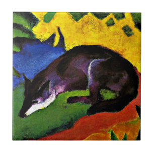 Franz Marc - Blue Fox Fliese