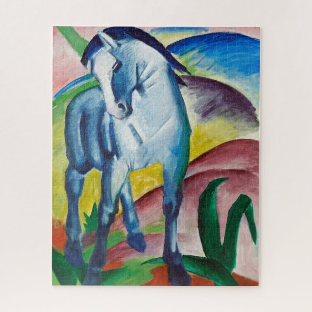 Franz Marc Blue Horse (1911) (Vertikal)