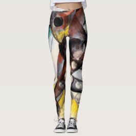 Franz Marc Caliban Berühmtes Malen von Frauen Leggings