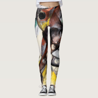 Franz Marc Caliban Berühmtes Malen von Frauen Leggings