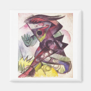 Franz Marc - Caliban Sturm Shakespeare 1914 Magnet