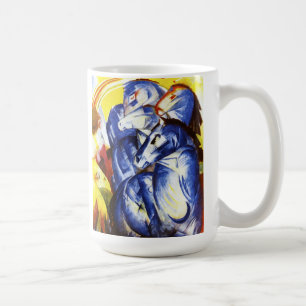 Franz Marc der Turm der blauen Pferde Kaffeetasse