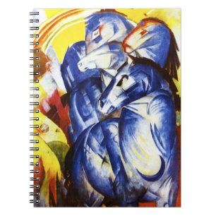 Franz Marc der Turm des blauen Pferdenotizbuches Notizblock