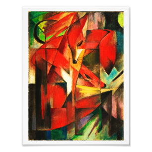 Franz Marc Die Füchse Rotfuchs Moderne Kunst Maler Fotodruck