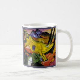 Franz Marc - die gelbe Kuh - Expressionist-Kunst Kaffeetasse