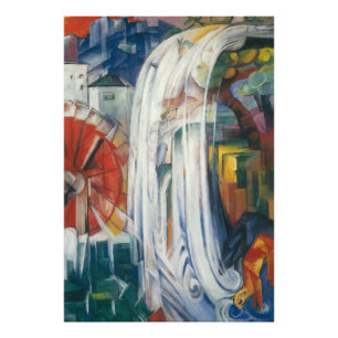 Franz Marc - Die verwitterte Mühle Fotodruck