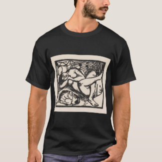 Franz Marc Kunst s Sibirische Hunde im Schnee Fran T-Shirt