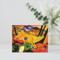 Franz Marc Malerei, Die gelbe Kuh