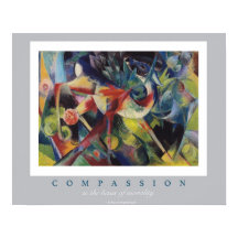 Franz Marc Mitgefühl Poster - Archival