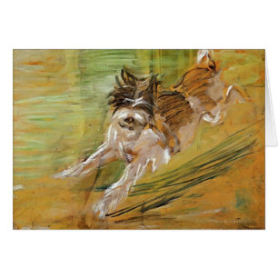 Franz Marc: Springender Hund Schlick