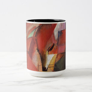 Franz Marc - The Foxes, 1913 Zweifarbige Tasse