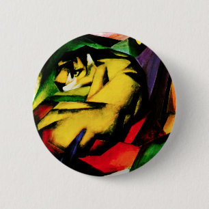 Franz Marc-Tiger-Knopf Button