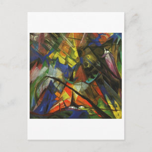 Franz Marc - Tirol Tirol 1914 Leinwand Light Orb Postkarte