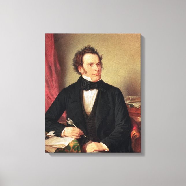 Franz Peter Schubert Leinwanddruck (Vorderseite)