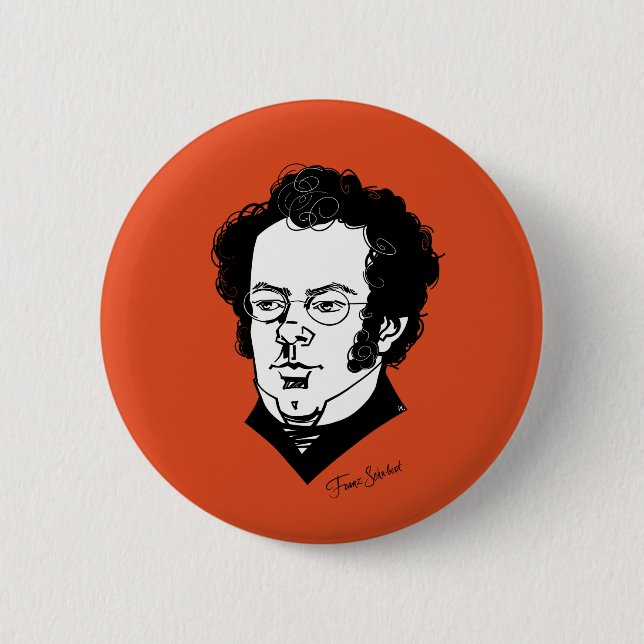 Franz Schubert Button (Vorderseite)