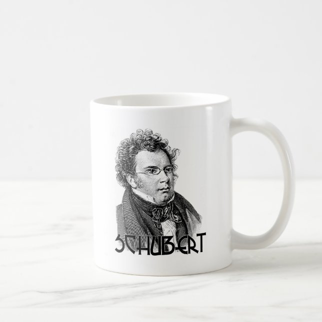 Franz Schubert Kaffeetasse (Rechts)