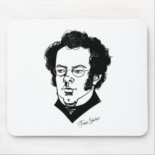 Franz Schubert Mousepad