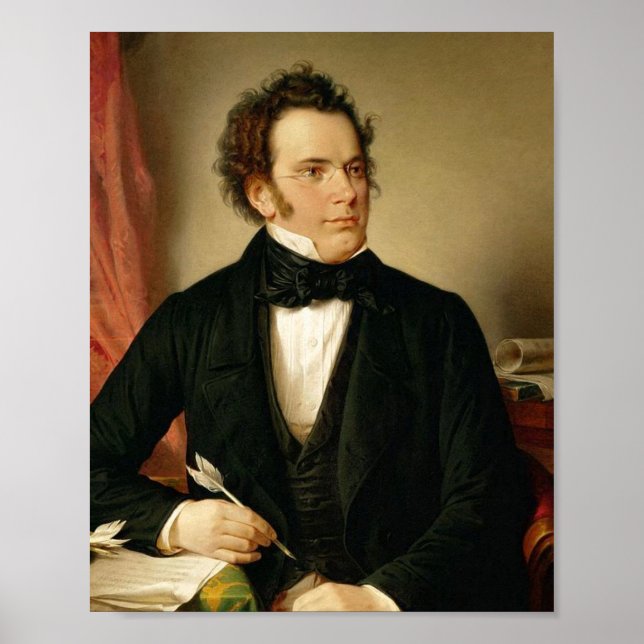 Franz Schubert Poster (Vorne)