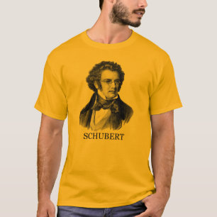 Franz Schubert, Schwarzes T-Shirt
