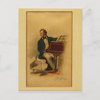 Franz Schubert von Julius Schmid Postkarte