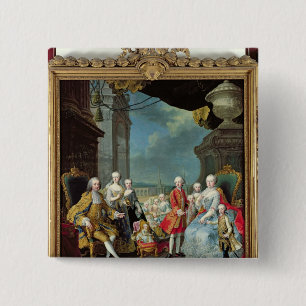 Franz Stephan I mit seiner Ehefrau Marie-Therese Button